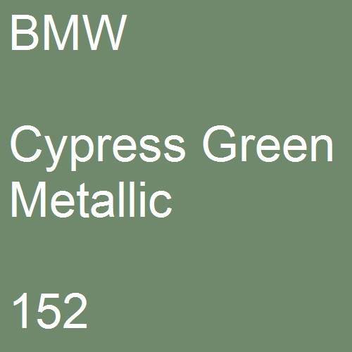 BMW, Cypress Green Metallic, 152.